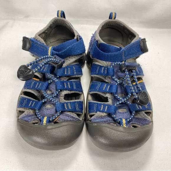 Keen Newsport H2 Navy Blue Outdoor Hiking Sandals Shoes 1009938 Kids Sz 12 - Picture 2 of 7